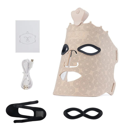 7 Colors LED Silicone Face Mask - Wireless and Rejuvenating