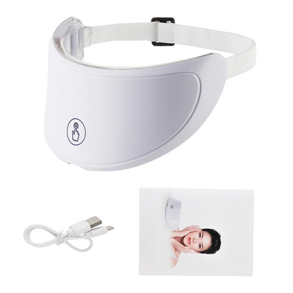 Foreverlily 7-Color Wireless LED Light Therapy Mask – Face and Neck Rejuvenation Device