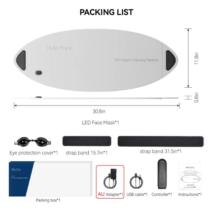 LED Light Therapy Mask – Professional and Rejuvenating Skin Care Device