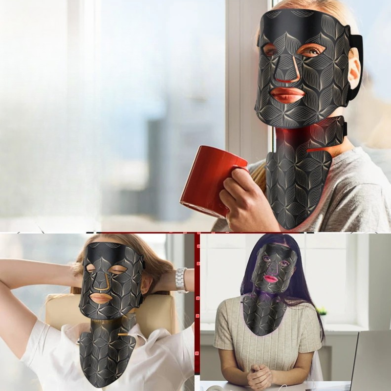8-in-1 LED Facial Therapy Mask – Advanced and Multifunctional