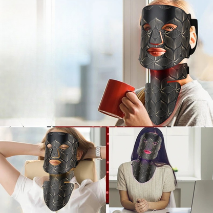 8-in-1 LED Facial Therapy Mask – Advanced and Multifunctional